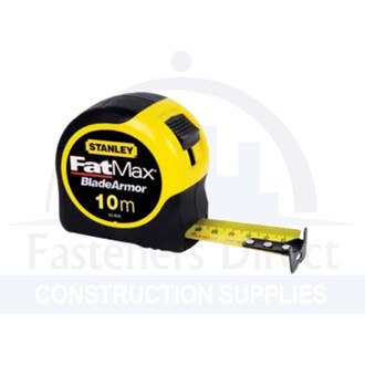 Tape Measure Fat Max Blade Armor Stanley 10m per each