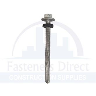 Series 500 Hex Head Self Drilling Screw for Metal Galvanised w/Neo 12g-24 x 32mm per each