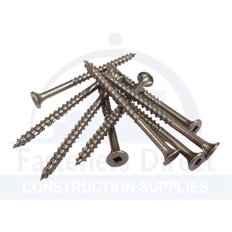 Type 17 Bugle Batten Screw Square Drive 316 Stainless Steel 10g-12 x 40mm (1,000) per each