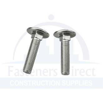 Cup Head Bolt 316 Stainless Steel M10 x 50mm per each