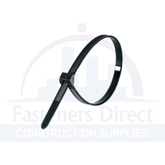Cable Ties Black 100mm x 2.5mm per bag of 100