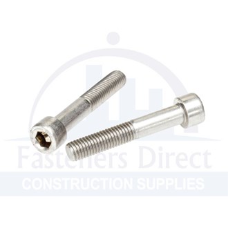 Socket Head Cap Screw 304 Stainless Steel M10 x 100mm (50) per each