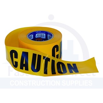 Caution Tape Black & Yellow per each