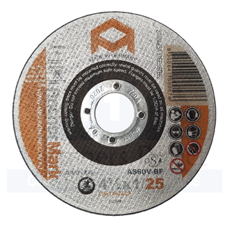 Mega Inox Cutting Wheel 115mm x 1.0mm x 22mm (25) per each