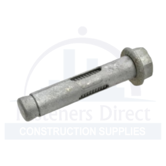 Sleeve Anchor/Dyna Bolts Hex Head Galvanised 10mm x 100mm (25) per each