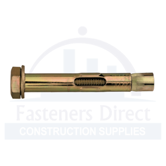 Sleeve Anchor/Dyna Bolts Flush Head Zinc 10mm x 100mm (50) per each