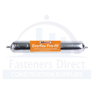Polyurathene Sealant Everflex Firefill Rate Silicone 600ml Sausage (20) per each