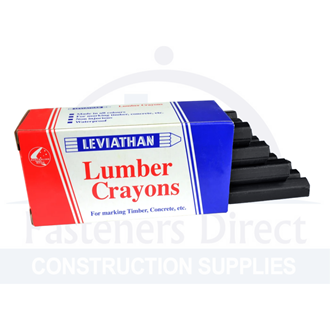 Lumber Crayon Black (12) per each