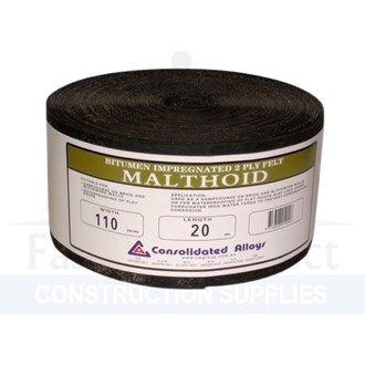 Malthoid 110mm x 20M per roll