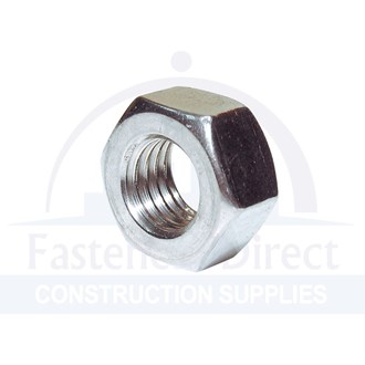Nut Hex Head 304 Stainless Steel M10 (100) per each
