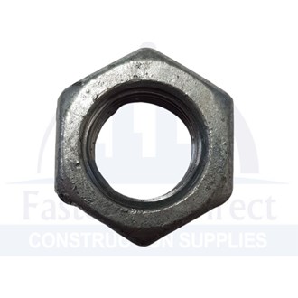 Hex Nut Galvanised M33 (25) per each