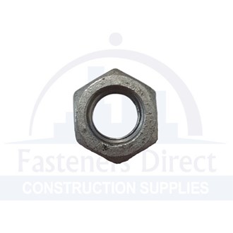Hex Nut Galvanised M6 per each