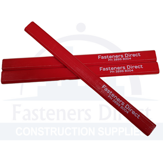 Red Carpenters Pencil Medium per each