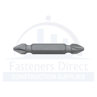 Phillips Power Bit Double Ended No.2 x 45mm per each