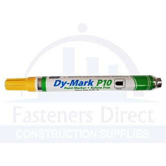P10 Paint Marker Pen Yellow (12) per each