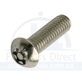 Prolok Resytork Button Head Machine Screw 304 Stainless Steel M8 x 40mm (100) per each