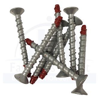 Screw Bolt Hex Drive Countersunk Head Galvanised M12 x 150mm (50) per each