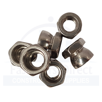 Shear Nut 304 Stainless Steel M16 x 24mm NM35-45 (60) per each