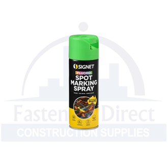 Signet Spot Marking Paint Fluro Green- 350G (12) per each