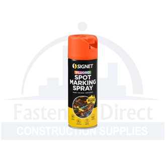 Signet Spot Marking Paint Fluro Orange - 350G (12) per each
