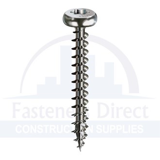 Spax Pan Head Stainless Steel T20 4mm x 30mm (200) per each