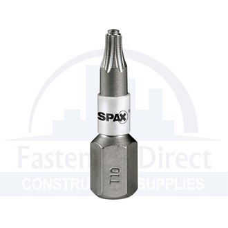 Spax T-Star Plus T-10 x 25mm (5) per each