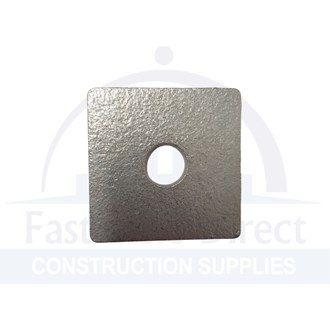 Square Washer Galvanised M12 50 X 50 X 5mm (100) per each