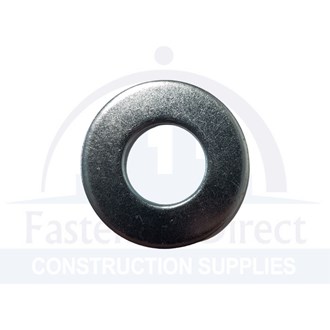 Flat Round Washer Zinc M10 x 22.5 x 2.0mm (500) per each