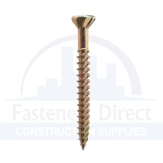 QuikDrive Timber Flooring Screw Sharp Point Countersunk Head Zinc Collated T25 10g x 64mm (1,500) per each
